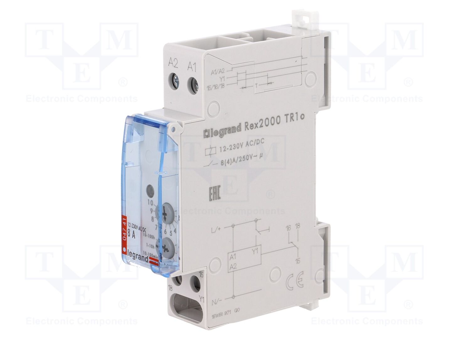 LEGRAND 004741 Ajastin 0,1s÷100h