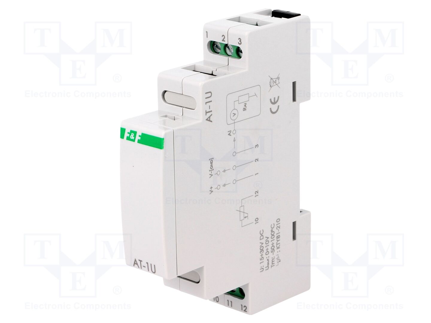 F&F AT-1U Lämpötilamuunnin 15÷30VDC