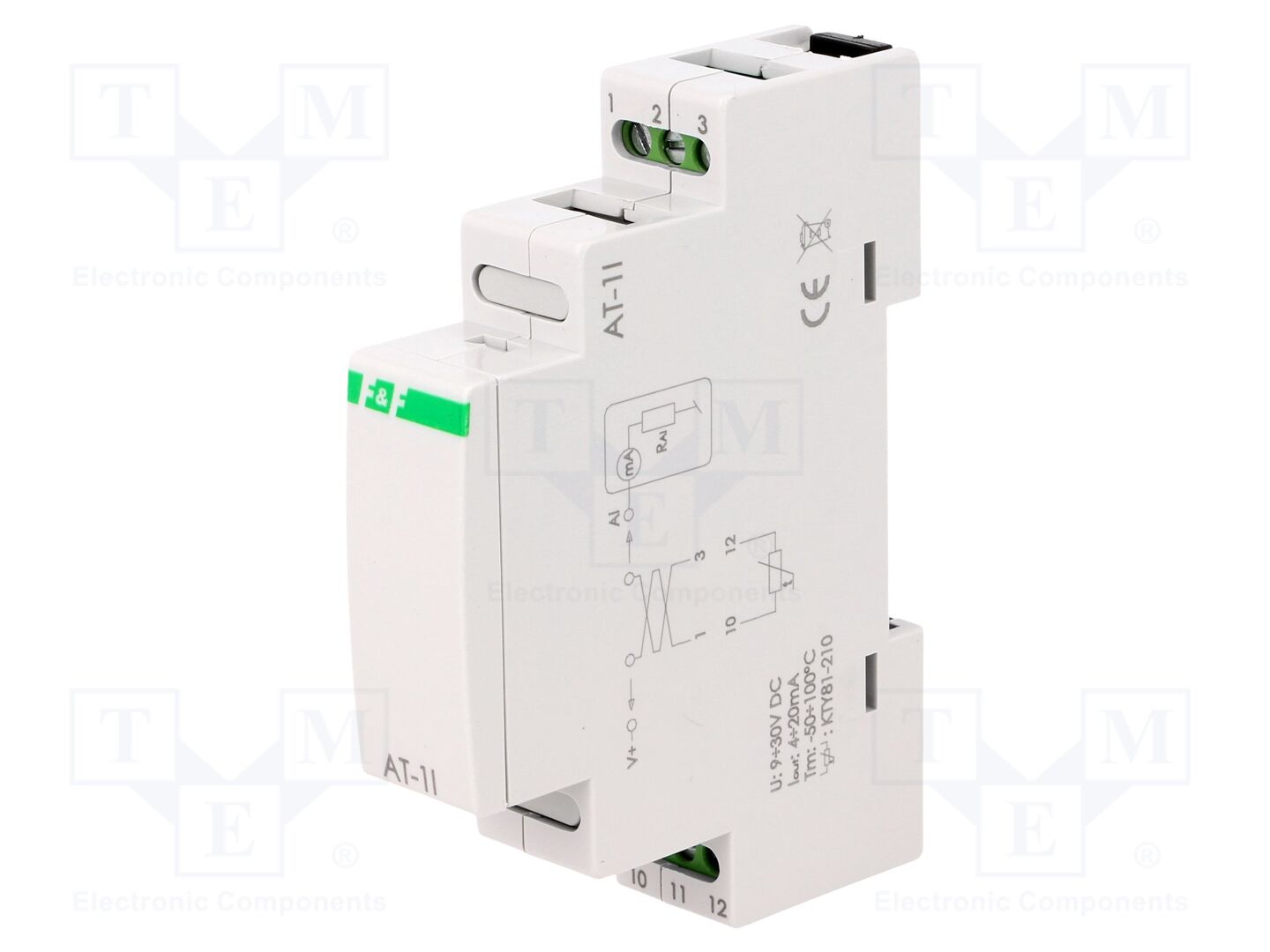 F&F AT-1I Lämpötilamuunnin 15÷30VDC