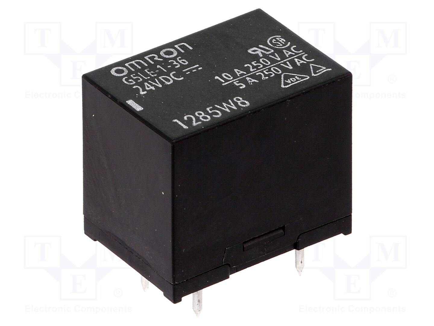 OMRON Electronic Components G5LE-1-36-24 Sähkömagneettinen rele 24VDC (50 kpl erä)