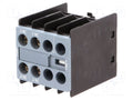 SIEMENS 3RH2911-1HA02 Apukosketin Size: S0,S00,S2