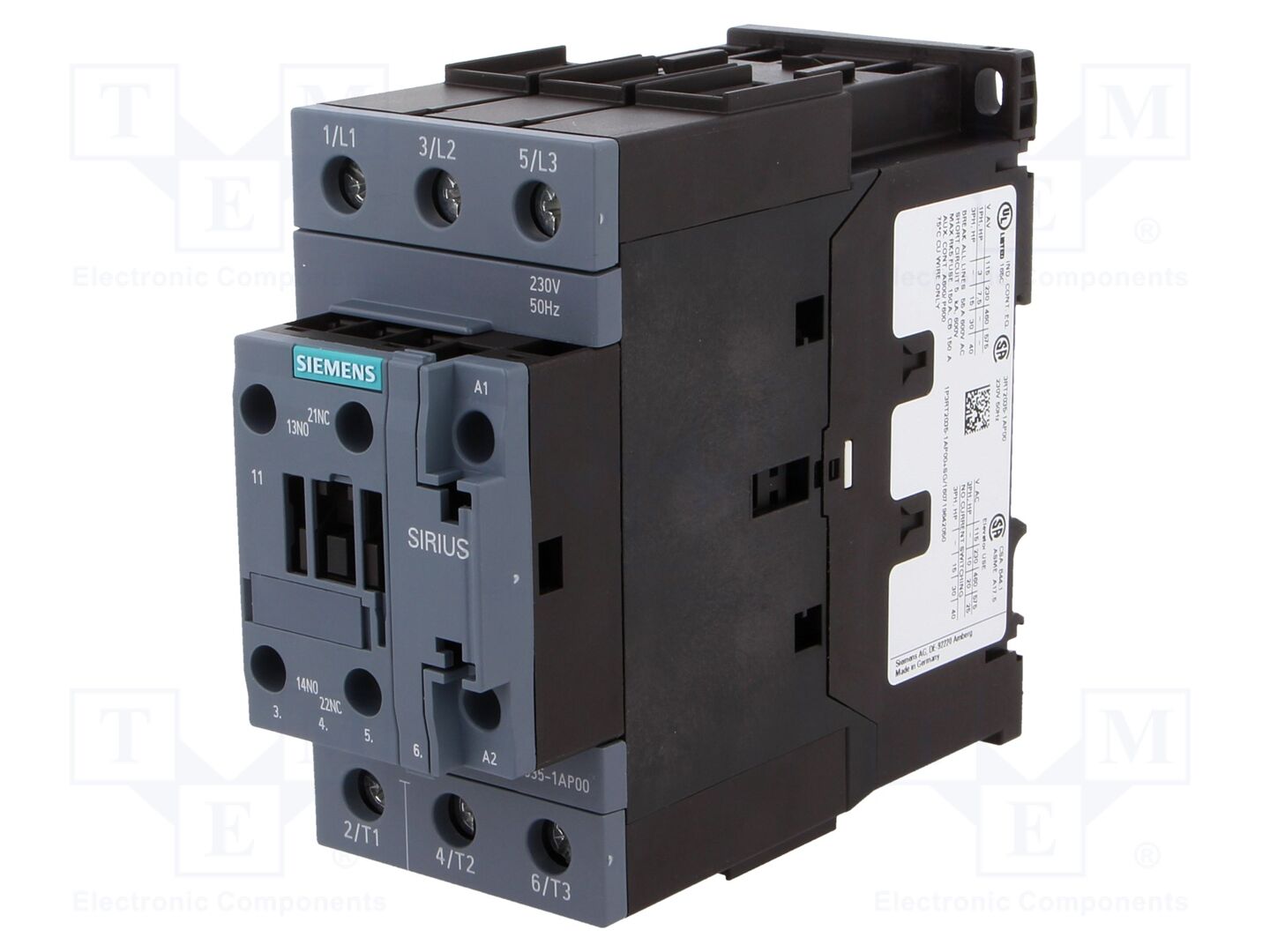 SIEMENS 3RT2035-1AP00 Kontaktori 230VAC