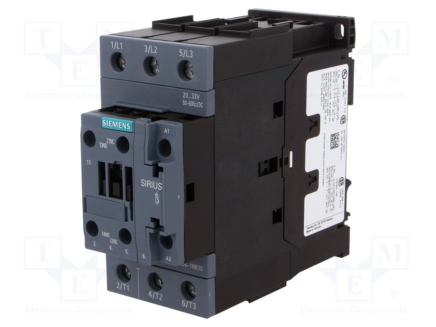 SIEMENS 3RT2036-1NB30 Kontaktori 50A