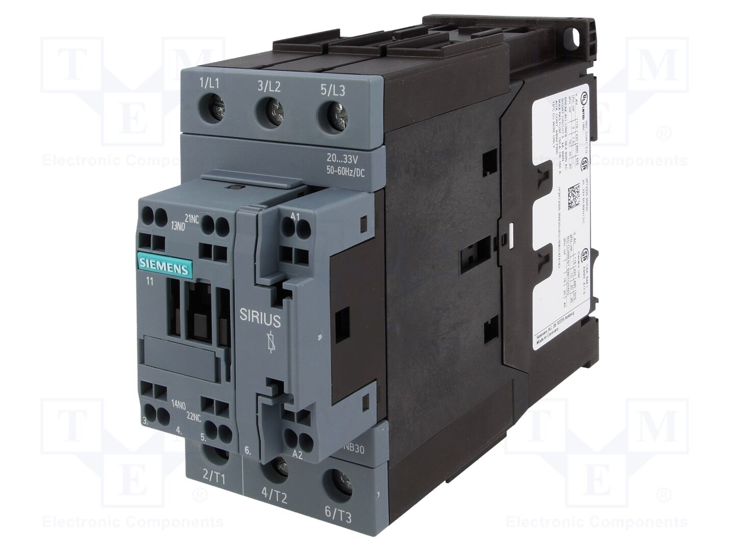 SIEMENS 3RT2035-3NB30 Kontaktori 40A