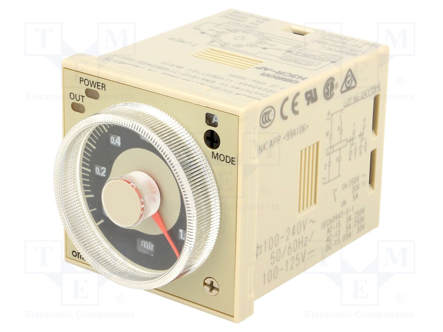 OMRON H3CR-AP-100-240AC Ajastin 100-240VAC