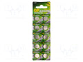 GP BAT-AG10/GP-B10 Paristo alkaline 1.5V (50 kpl erä)
