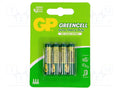 GP BAT-R03/GP-B4 Paristo Sinkkihiili AAA 1.5V (50 kpl erä)
