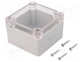 KRADEX Z-111JPH-ABS Yleiskotelo 80x82x55mm