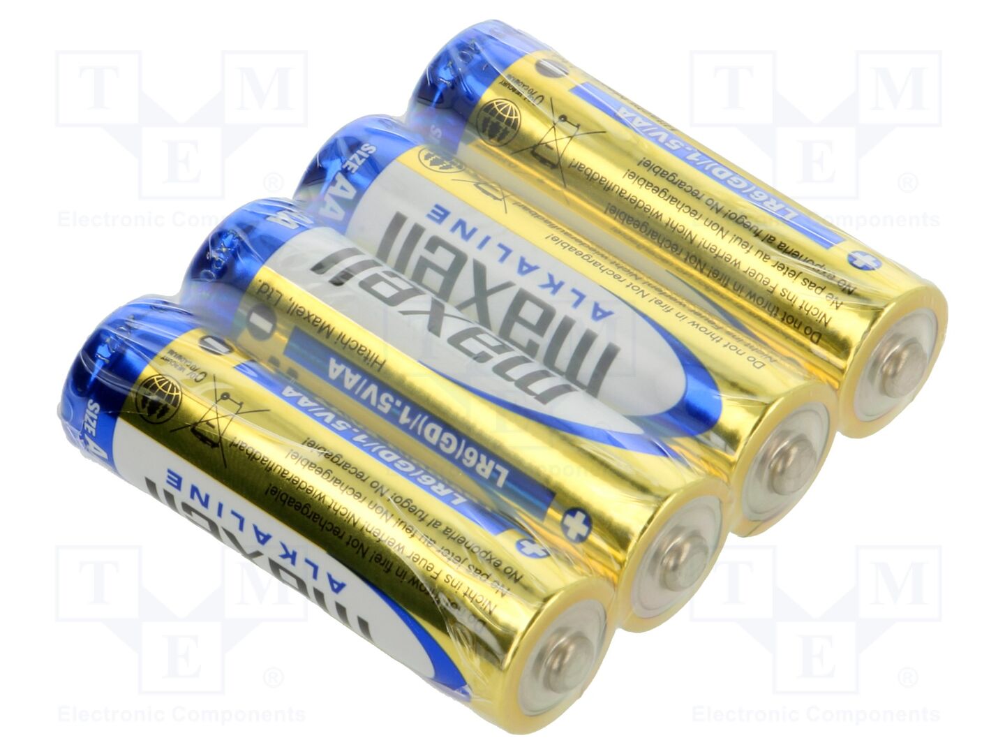 MAXELL BAT-LR6/MX-S4 Alkaline-paristo AA 1.5V (50 kpl erä)