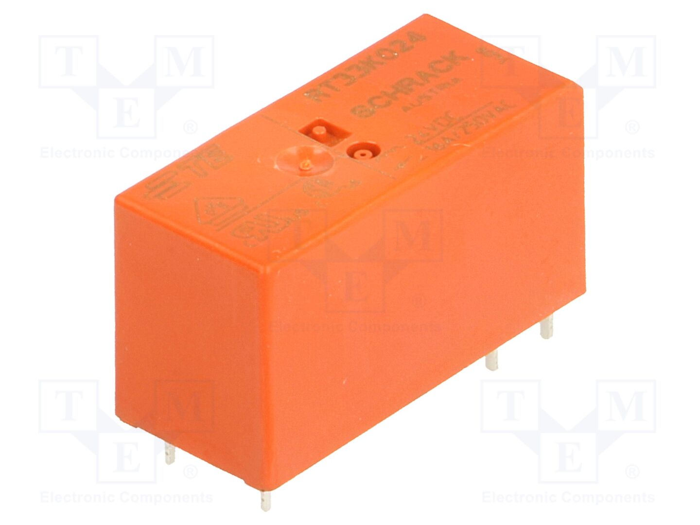 TE Connectivity RT33K024 Sähkömagneettinen rele 24VDC