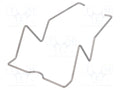 WEIDMÜLLER DRW/DRH-CLIP-M Retainer/retractor clip 1.268g (50 kpl erä)