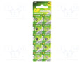 GP BAT-AG4/GP-B10 Paristo alkaline 1.5V (50 kpl erä)