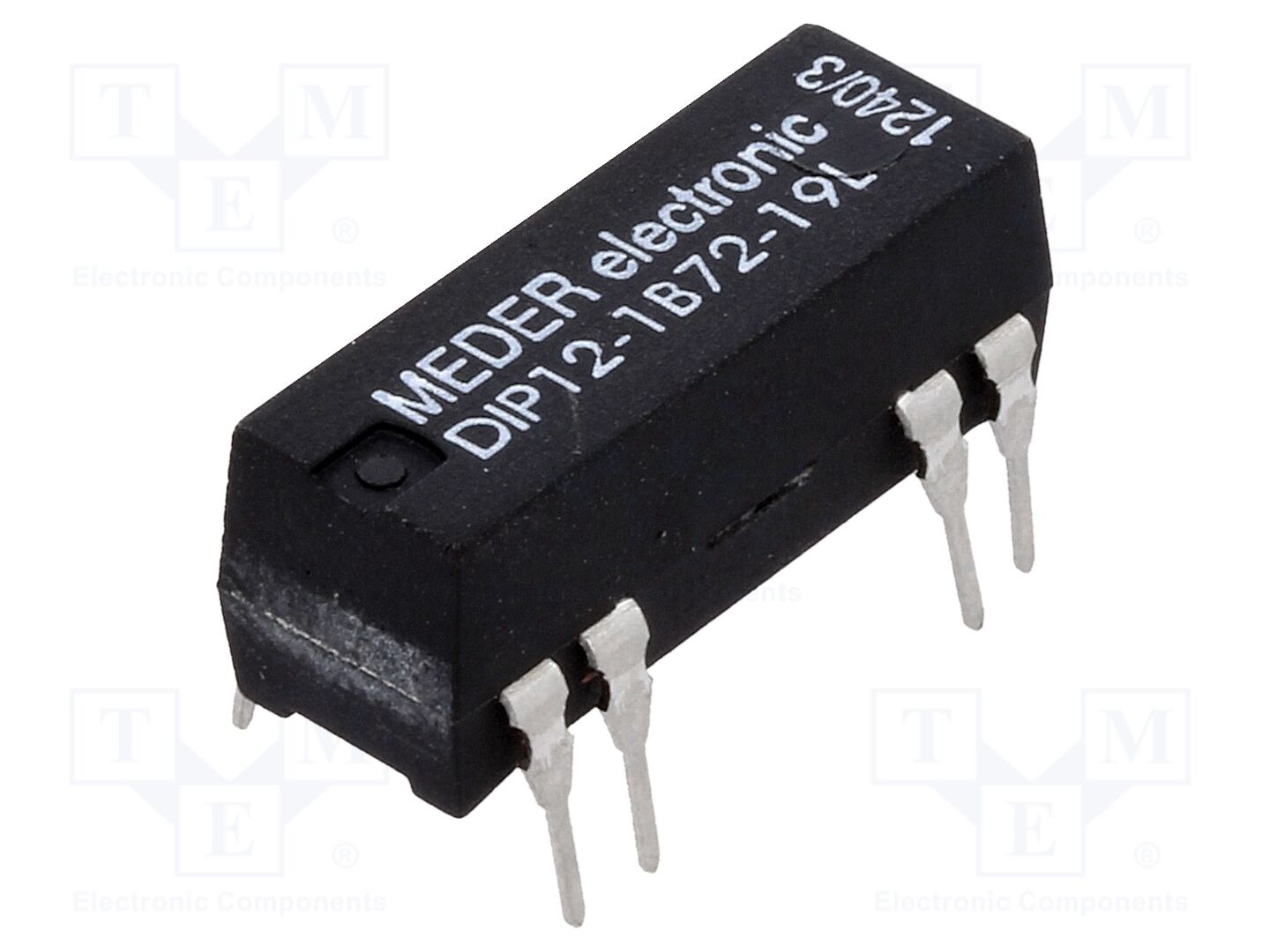 MEDER DIP12-1B72-19L Reed-rele 12VDC