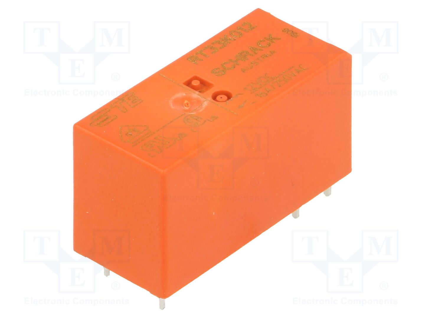 TE Connectivity RT33K012 Sähkömagneettinen rele 12VDC