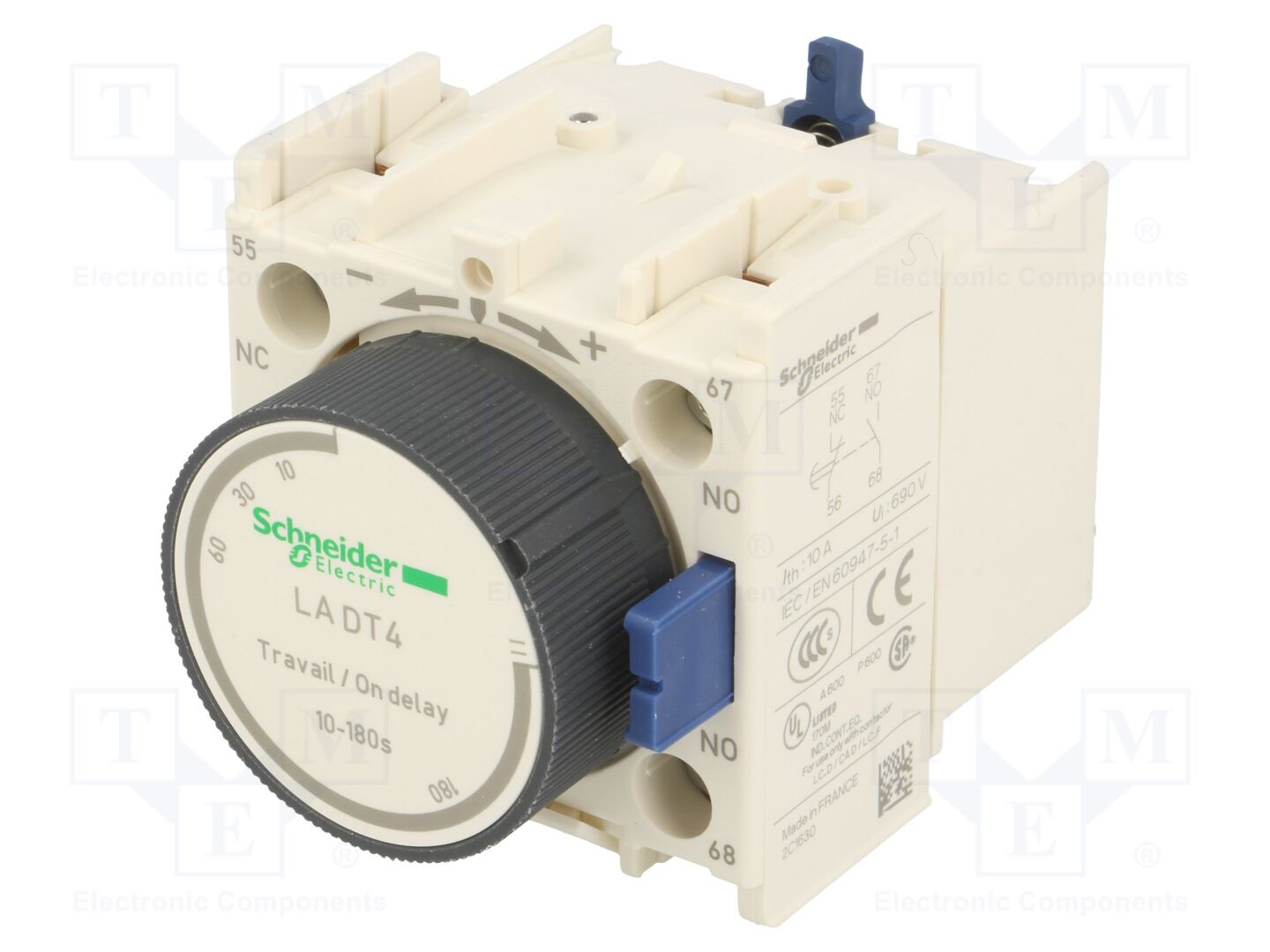 SCHNEIDER ELECTRIC LADT4 Viivekosketin NC + NO