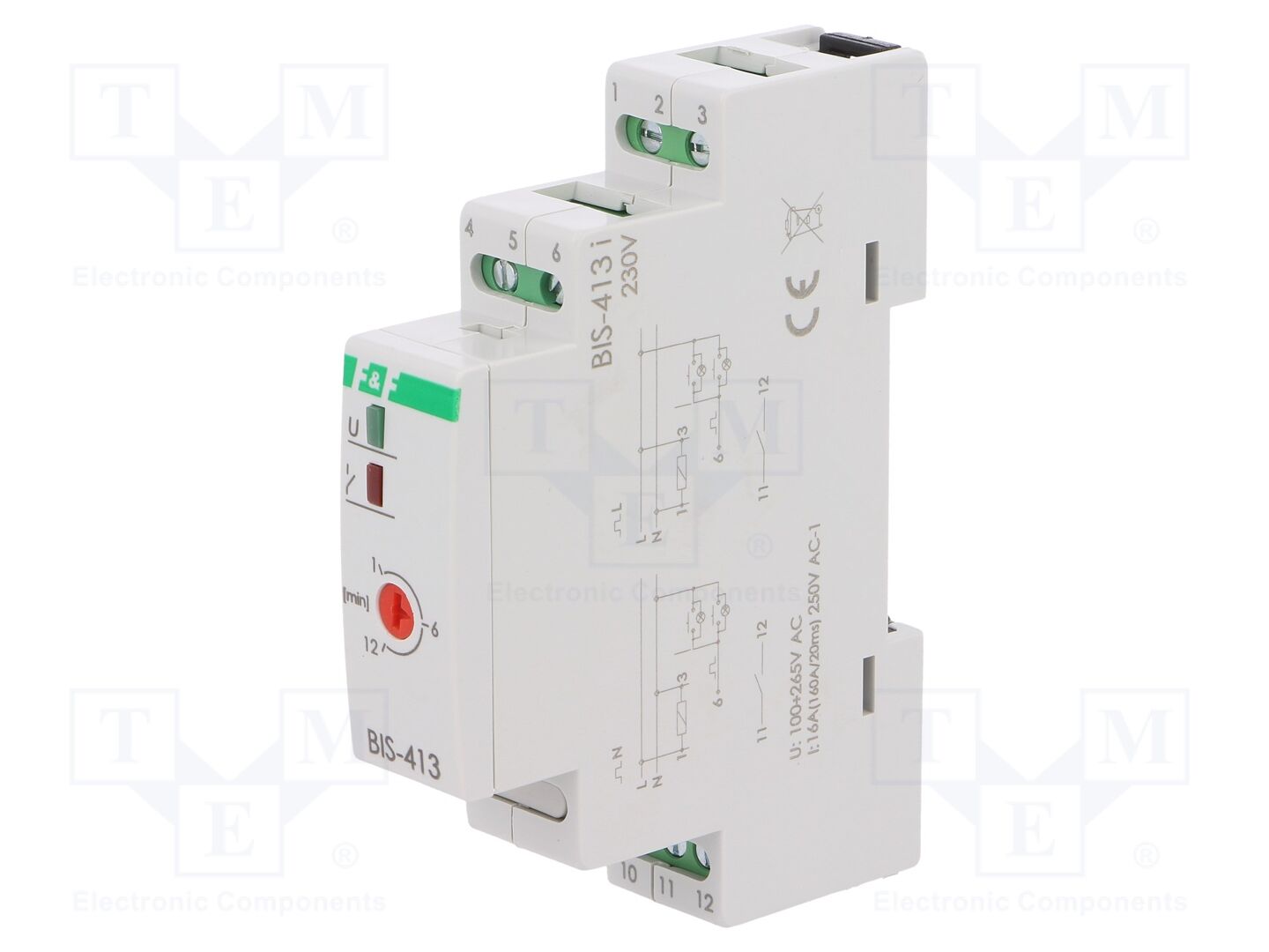F&F BIS-413I Bistabiili rele 16A