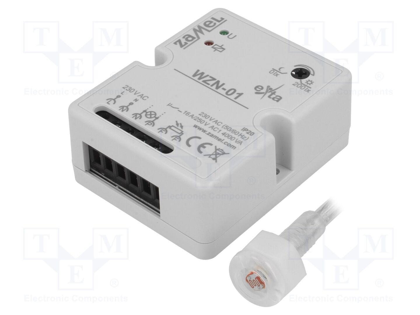 ZAMEL WZN-01/S1 Hämäräkytkin 230VAC