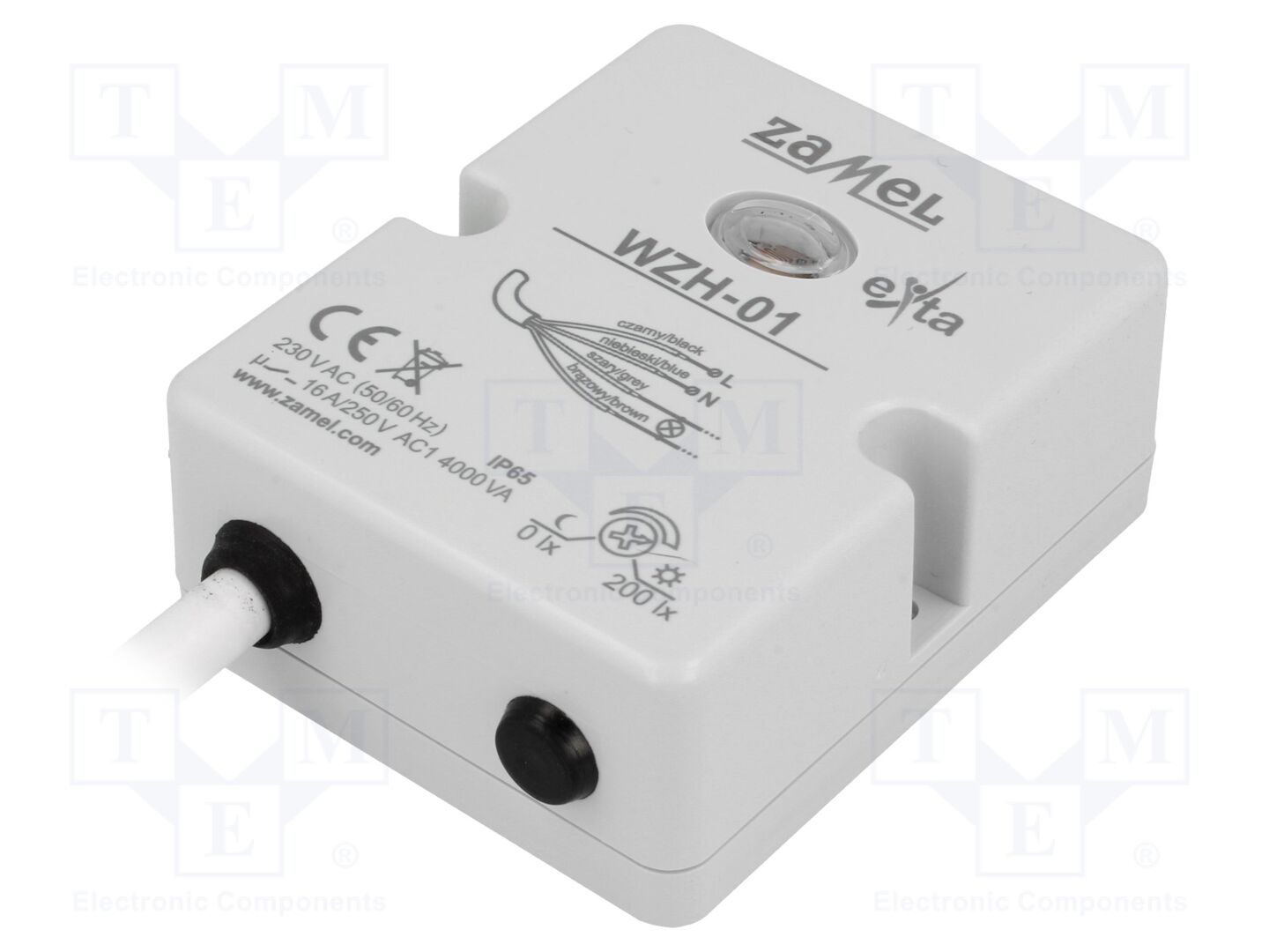 ZAMEL WZH-01 Hämäräkytkin 230VAC