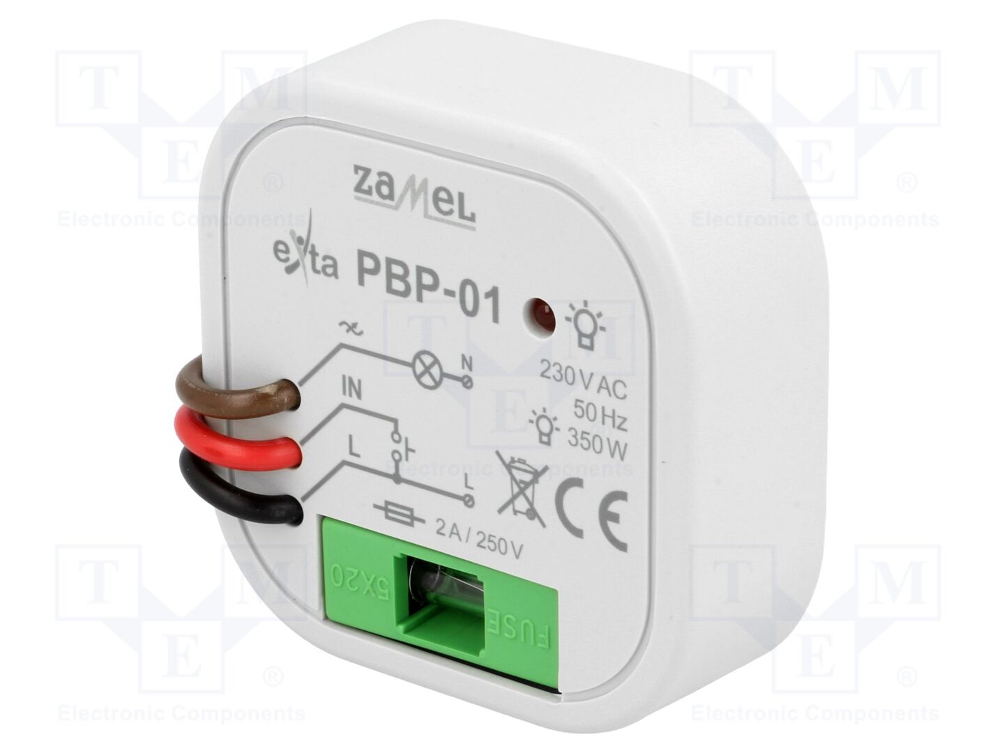 ZAMEL PBP-01 Impulssirele NO 50x50x26mm