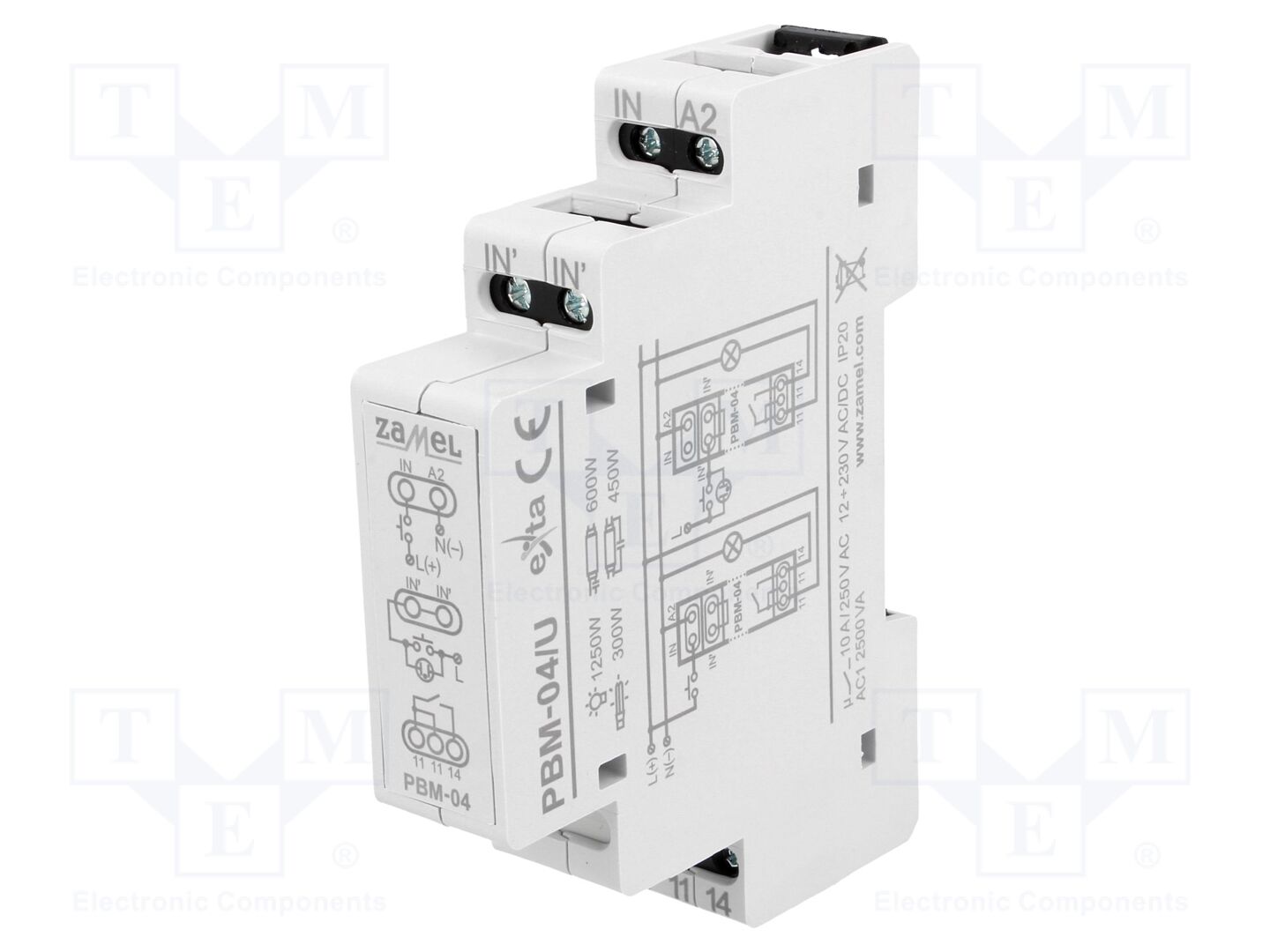 ZAMEL PBM-04/U Impulsirele 250VAC
