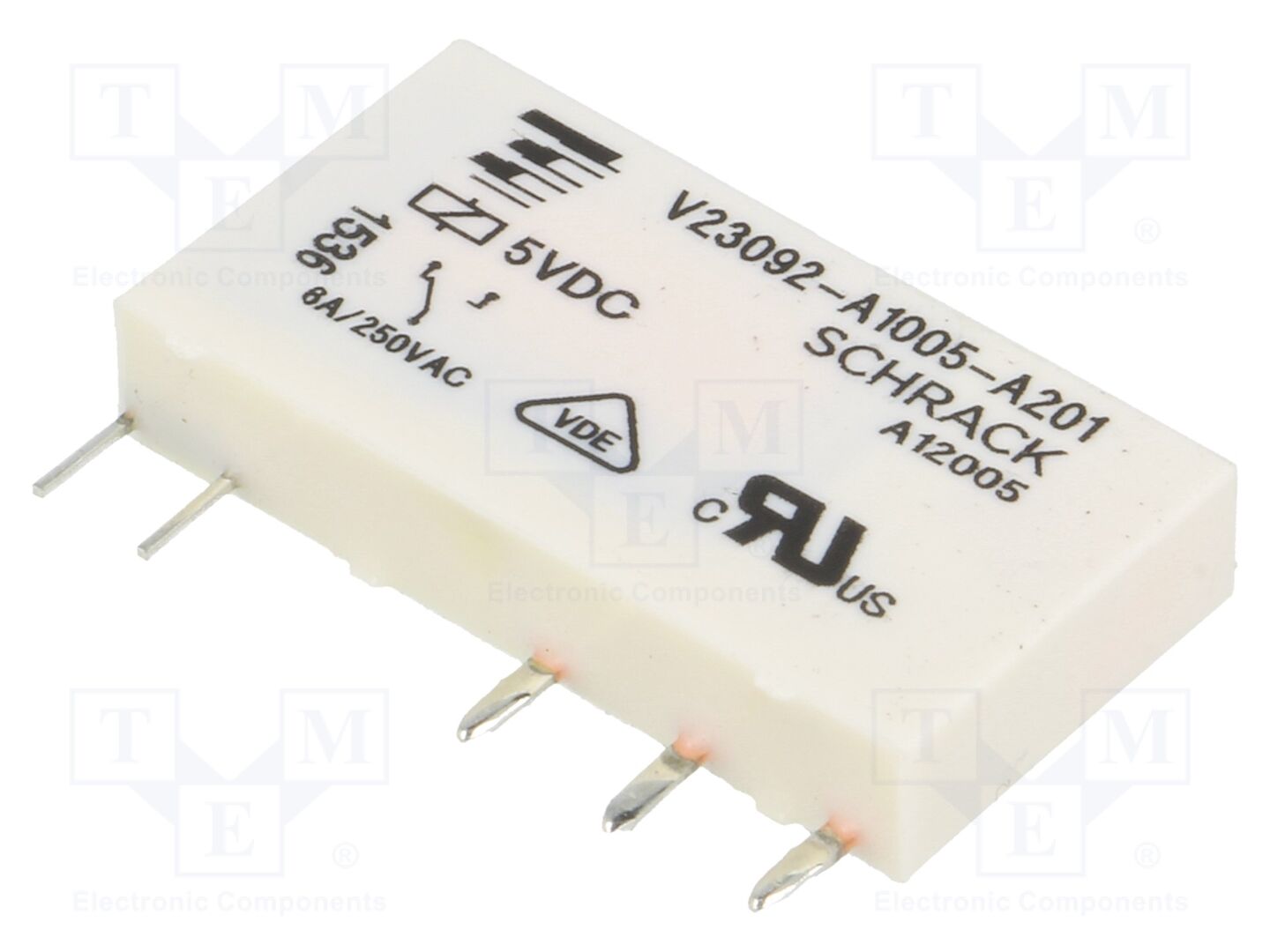 TE Connectivity V23092A1005A201 Sähkömagneettinen rele 5VDC