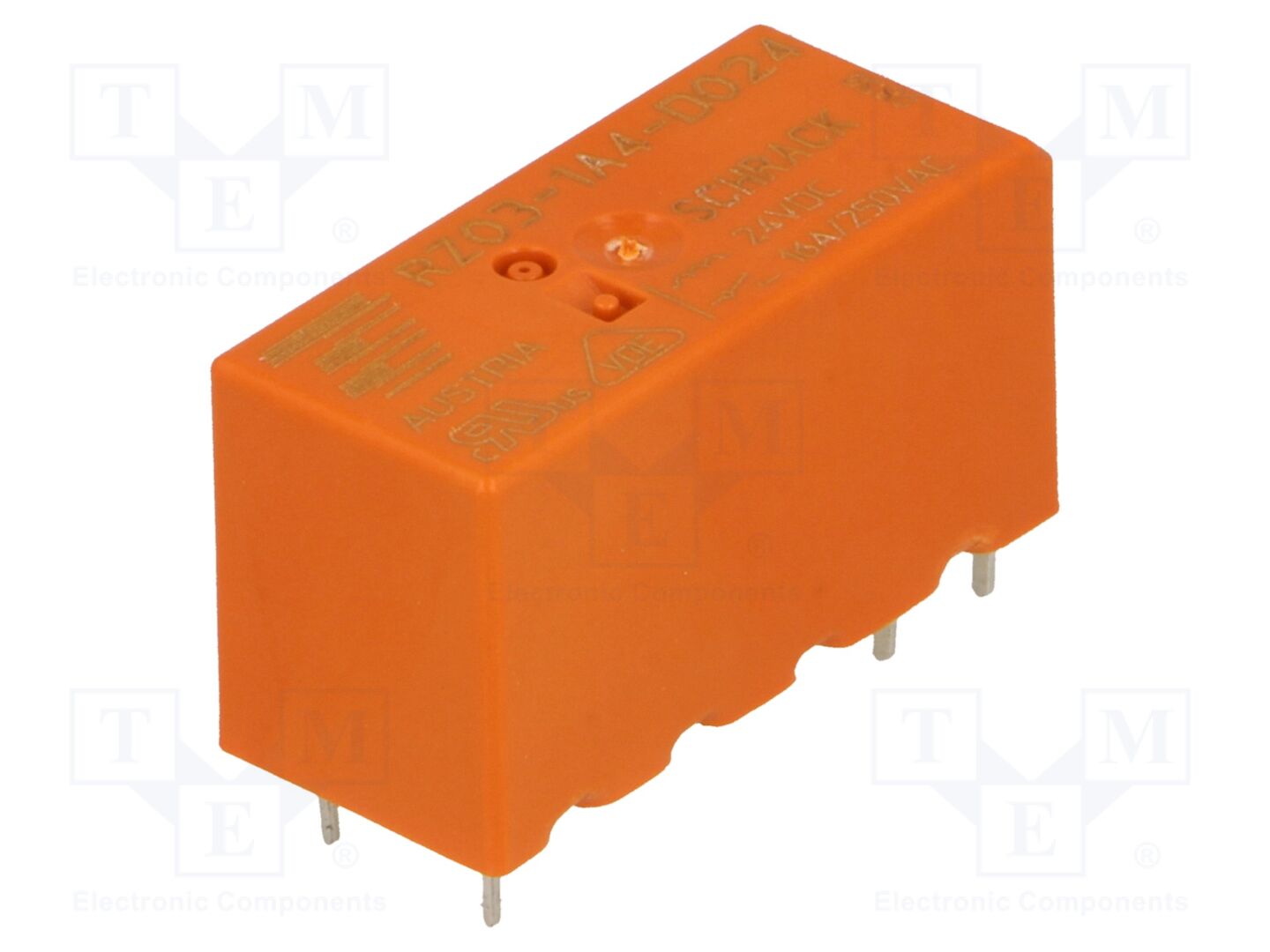 TE Connectivity RZ03-1A4-D024 Sähkömagneettinen rele 24VDC