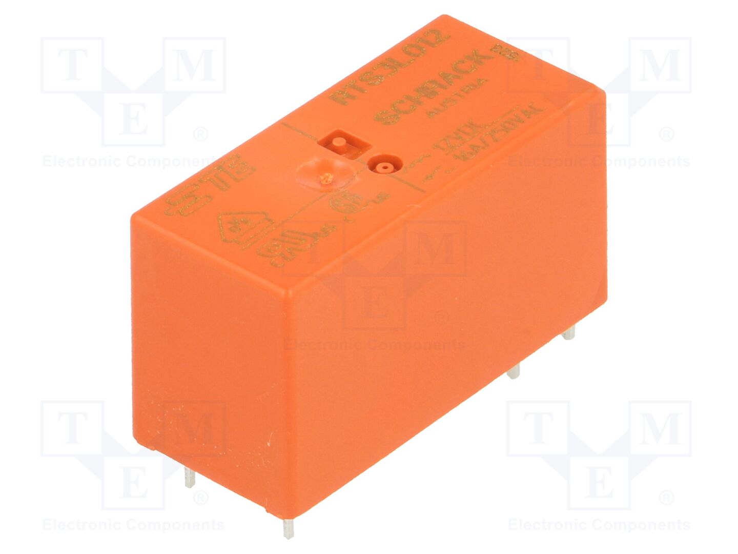 TE Connectivity RTS3L012 Sähkömagneettinen rele 12VDC