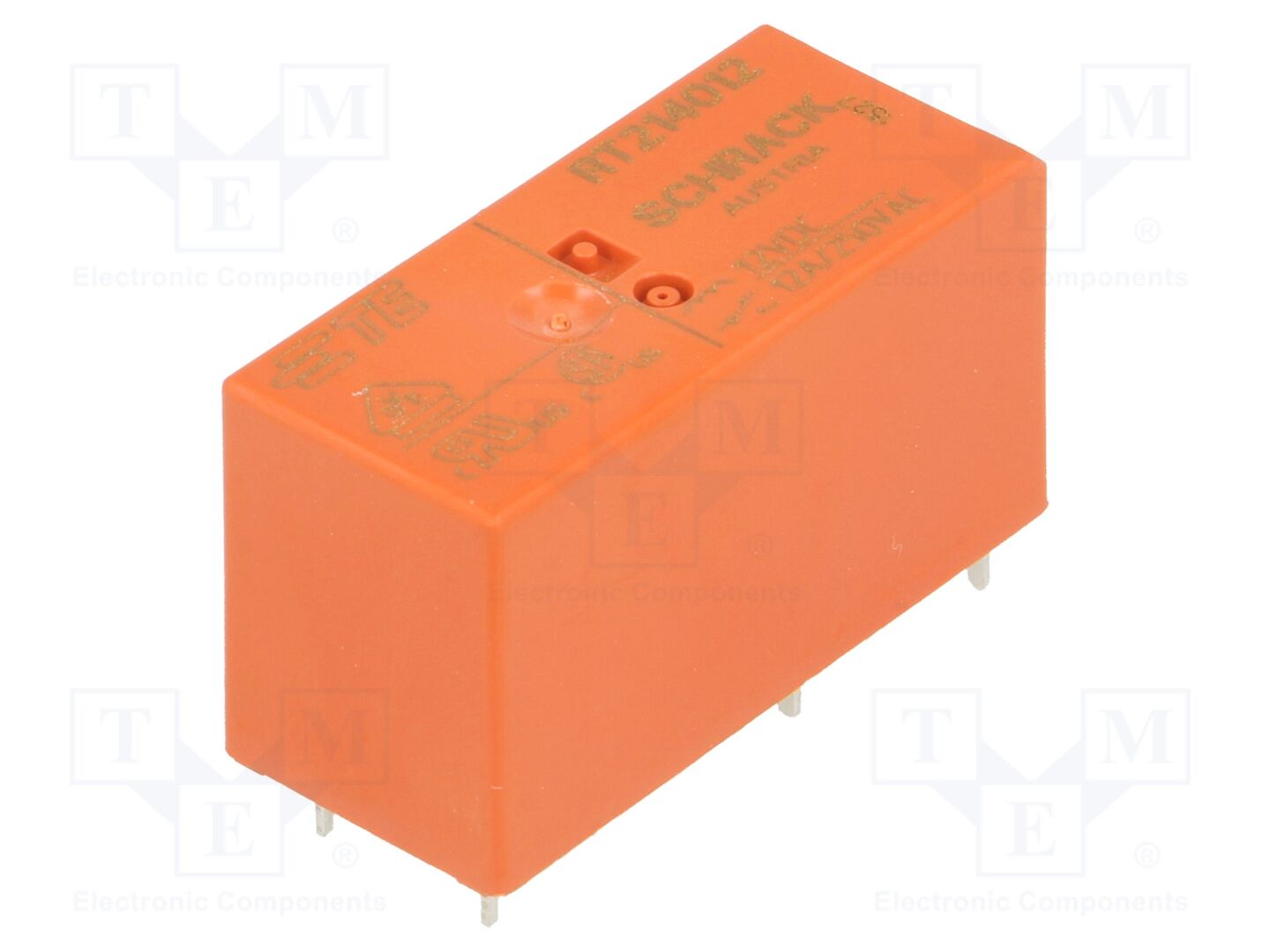 TE Connectivity RT214012 Sähkömagneettinen rele 12VDC