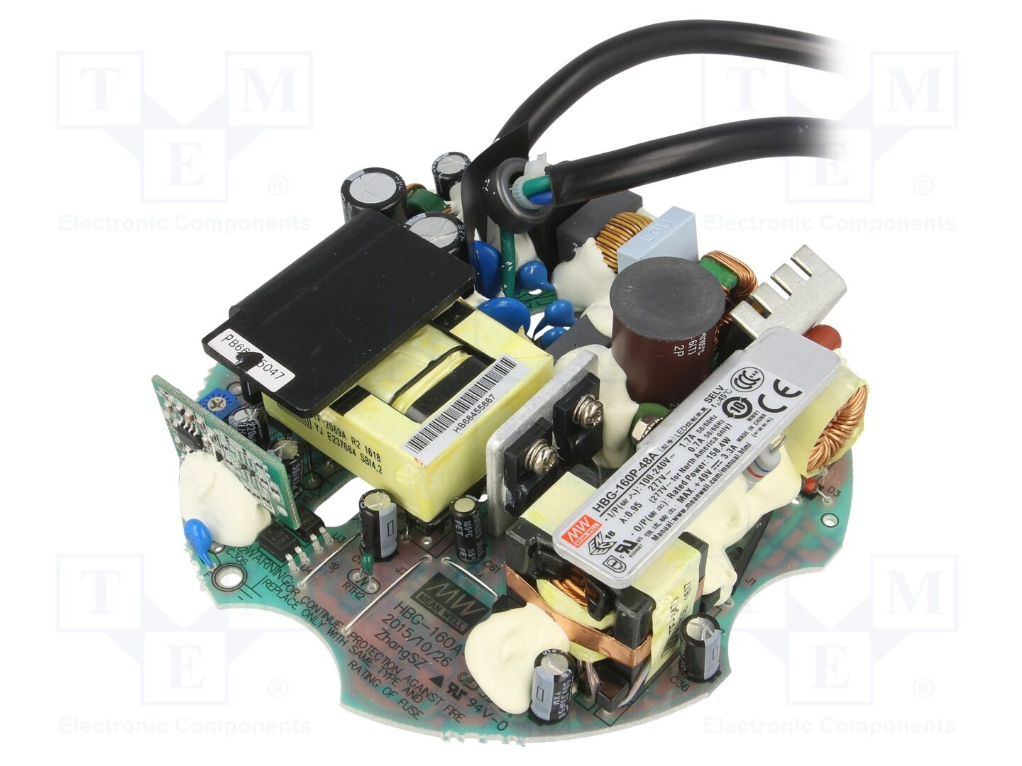 MEAN WELL HBG-160P-48A LED-virtalähde 158,4W 48VDC