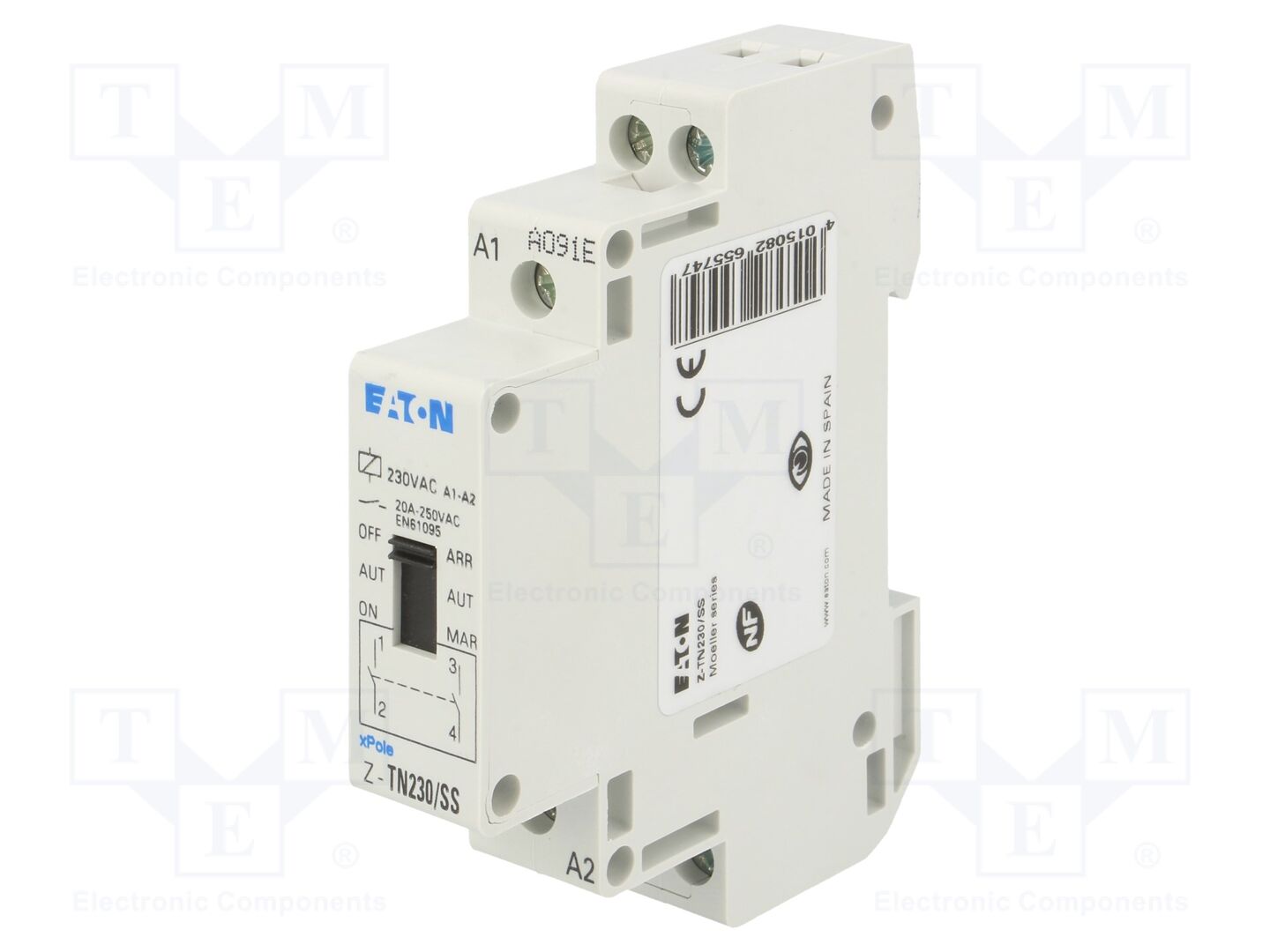 EATON ELECTRIC Z-TN230/SS Asennusrele 230VAC, 20A