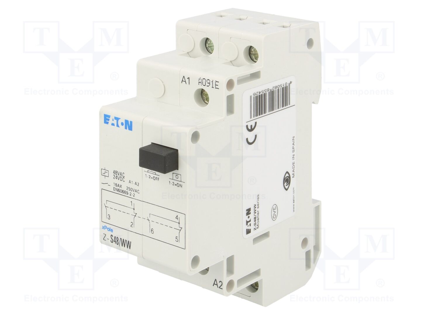 EATON ELECTRIC Z-S48/WW Asennusrele 48VAC, 24VDC