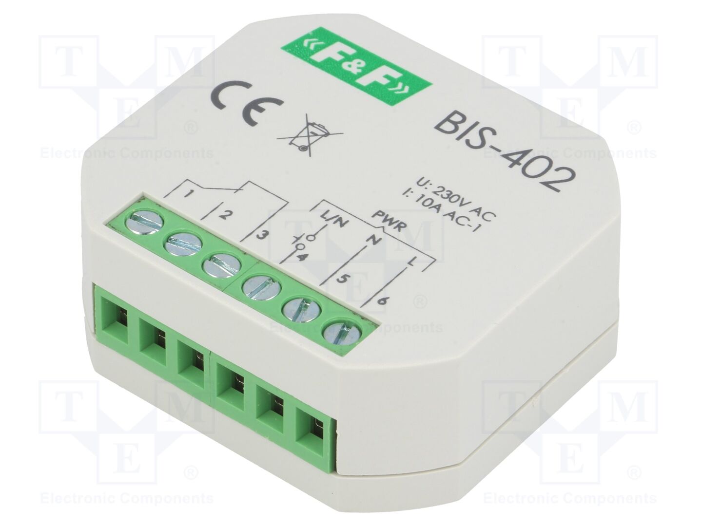 F&F BIS-402 Bistabiili rele 10A