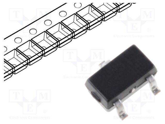 HONEYWELL SS341RT Hall-anturi 3÷24VDC (50 kpl erä)