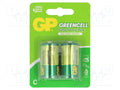 GP BAT-R14/G-B2 Paristo sinkki-hiili 1.5V (50 kpl erä)