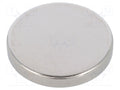 ELESA+GANTER GN55.2-ND-20-3 Kestomagneetti Ø 20mm