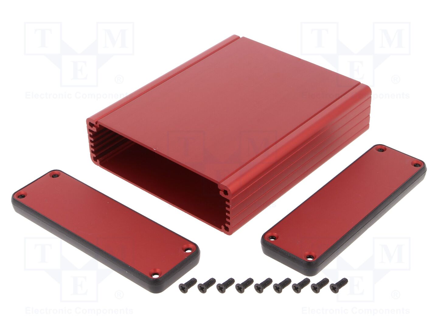 HAMMOND 1455L1201RD Kotelo levyllä 103x120x30mm