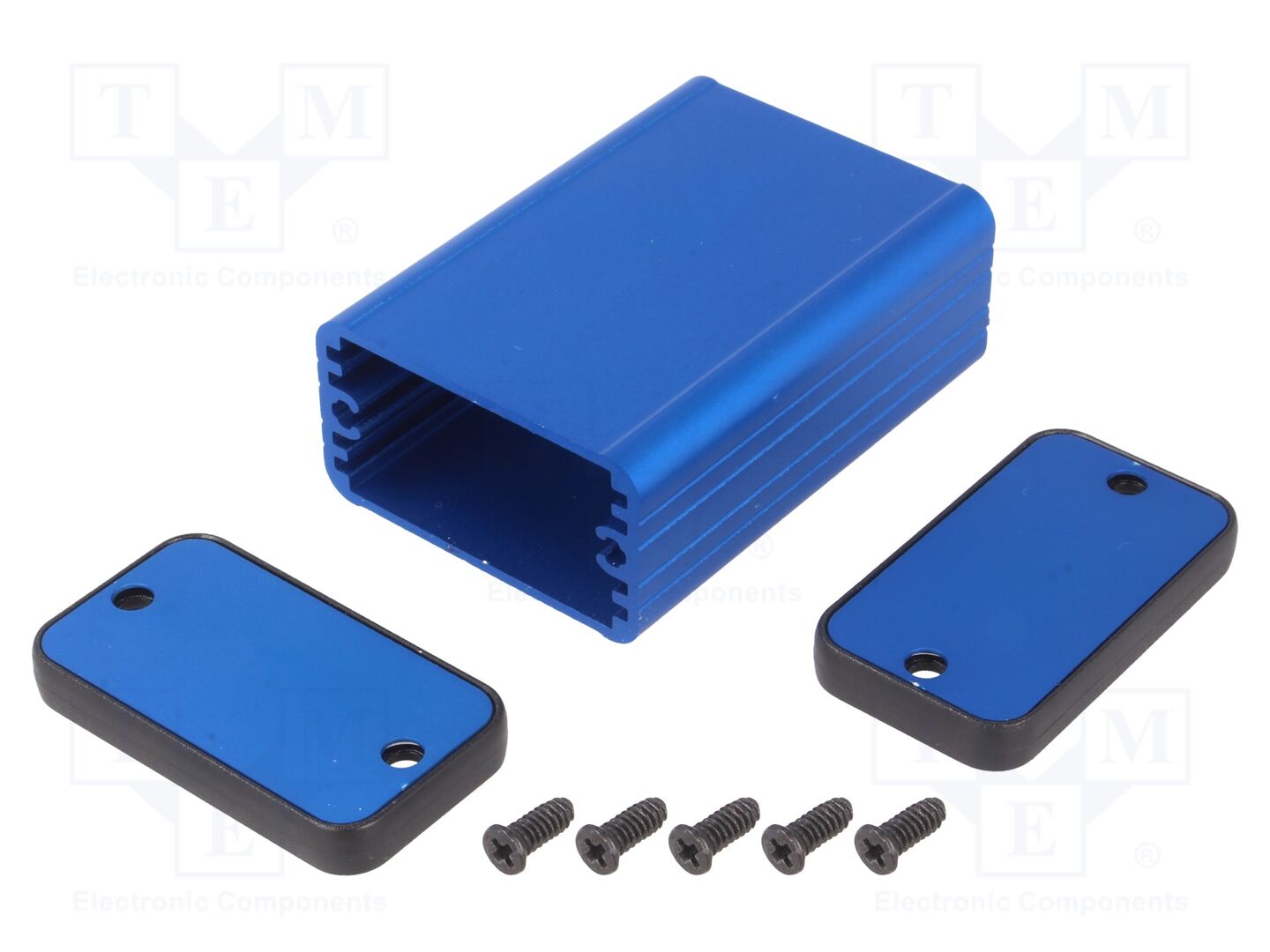 HAMMOND 1455D601BU Kotelo paneelilla 45x25x60mm