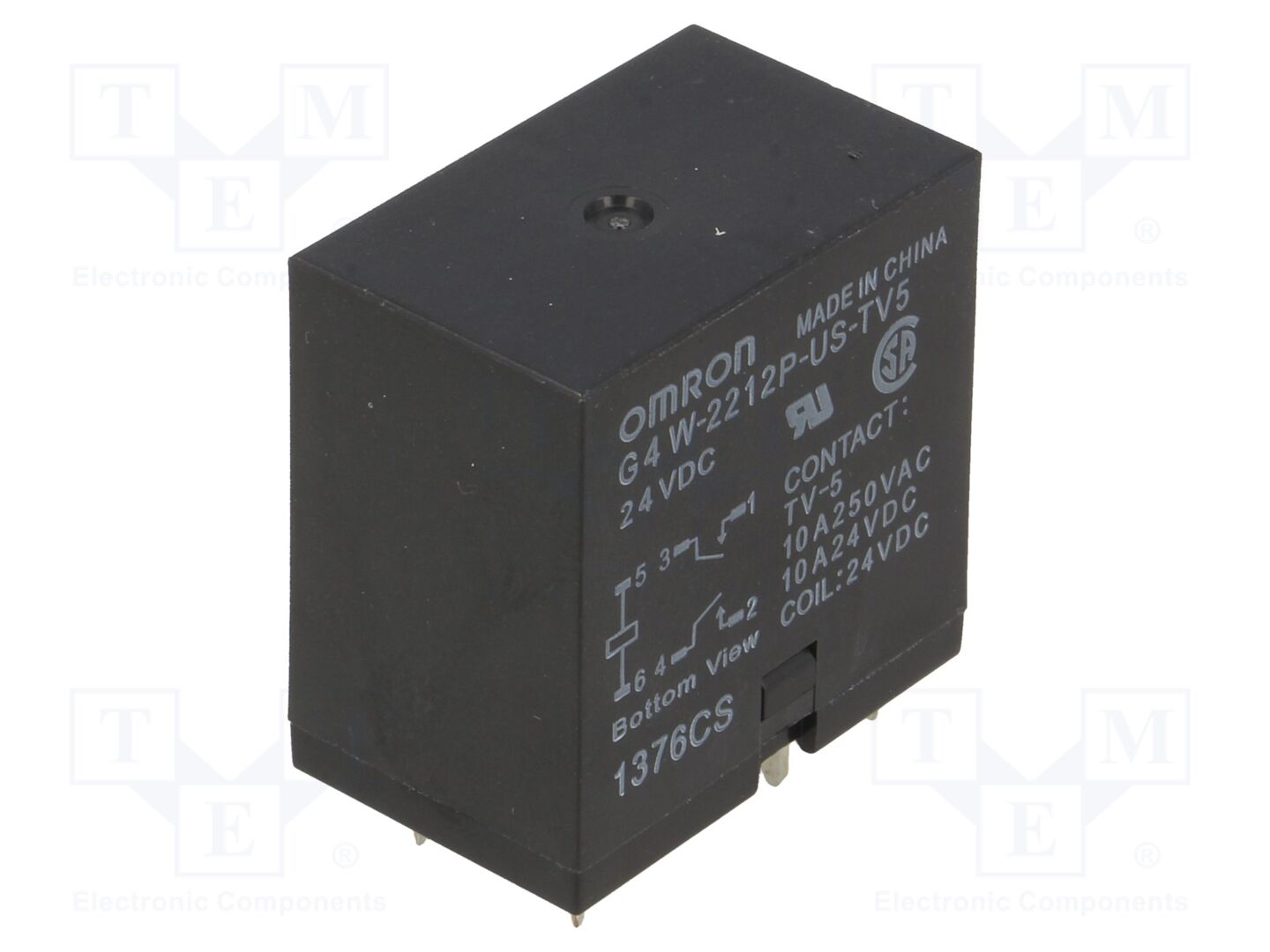 OMRON Electronic Components G4W-2212PUSTV524DC Sähkömagneettinen rele 24VDC