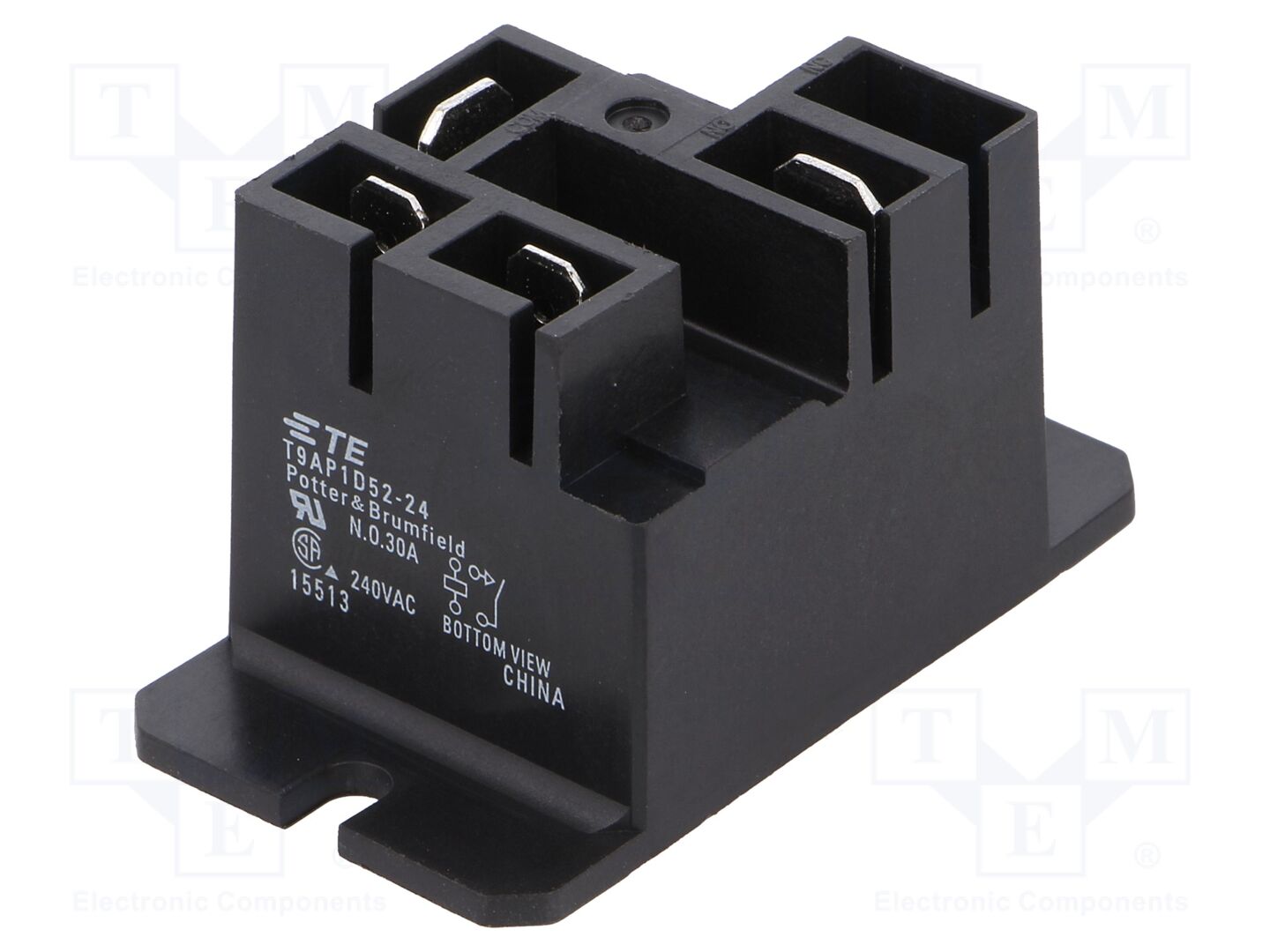 TE Connectivity T9AP1D52-24 Sähkömagneettinen rele 30A