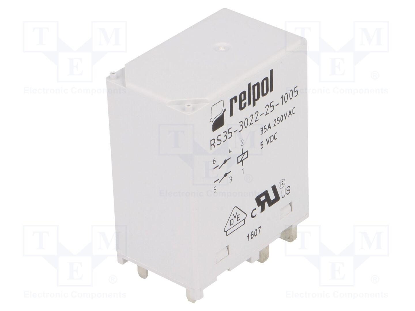 RELPOL RS35-Z-5VDC Sähkömagneettinen rele 35A, 5VDC