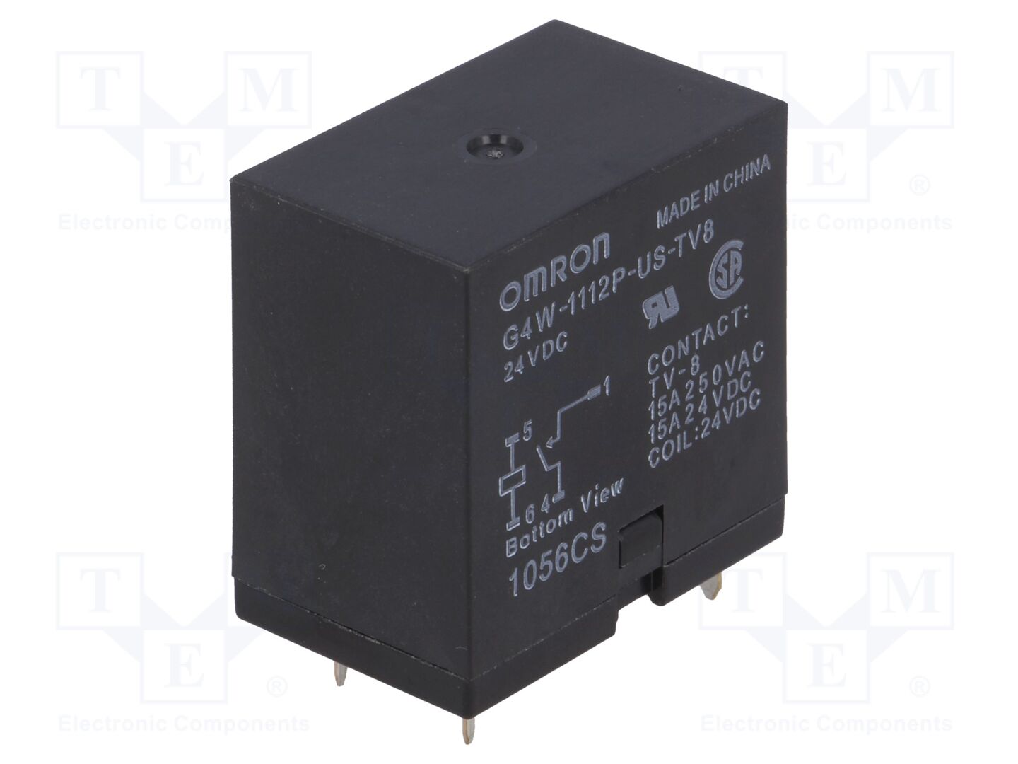 OMRON Electronic Components G4W-1112PUSTV824DC Sähkömagneettinen rele 24VDC