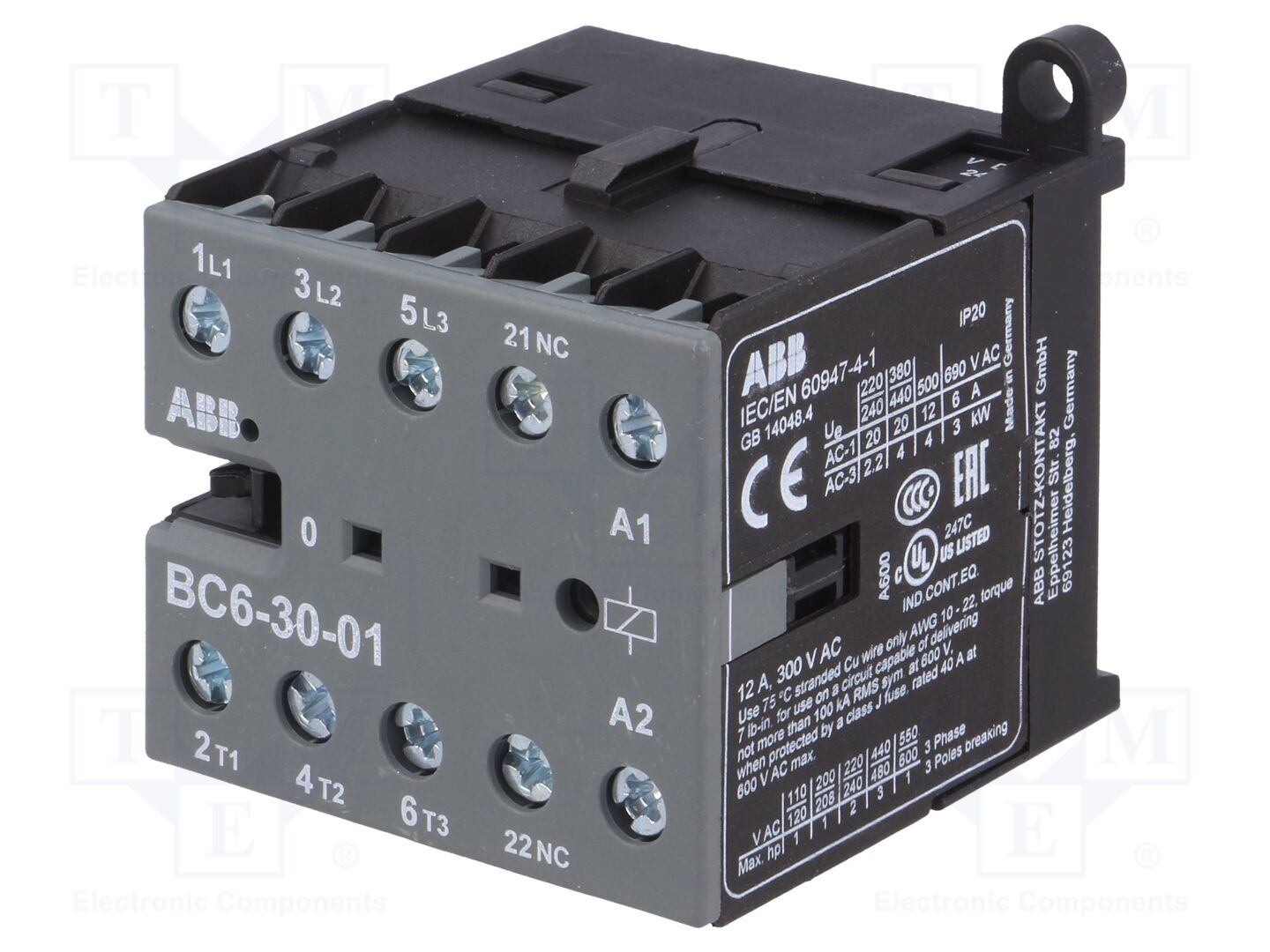 ABB BC6-30-01-01 Kontaktori 24VDC