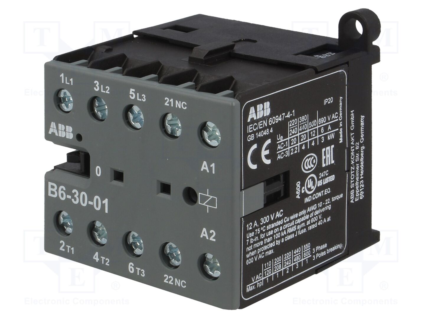 ABB B6-30-01-01 Kontraktori 6A