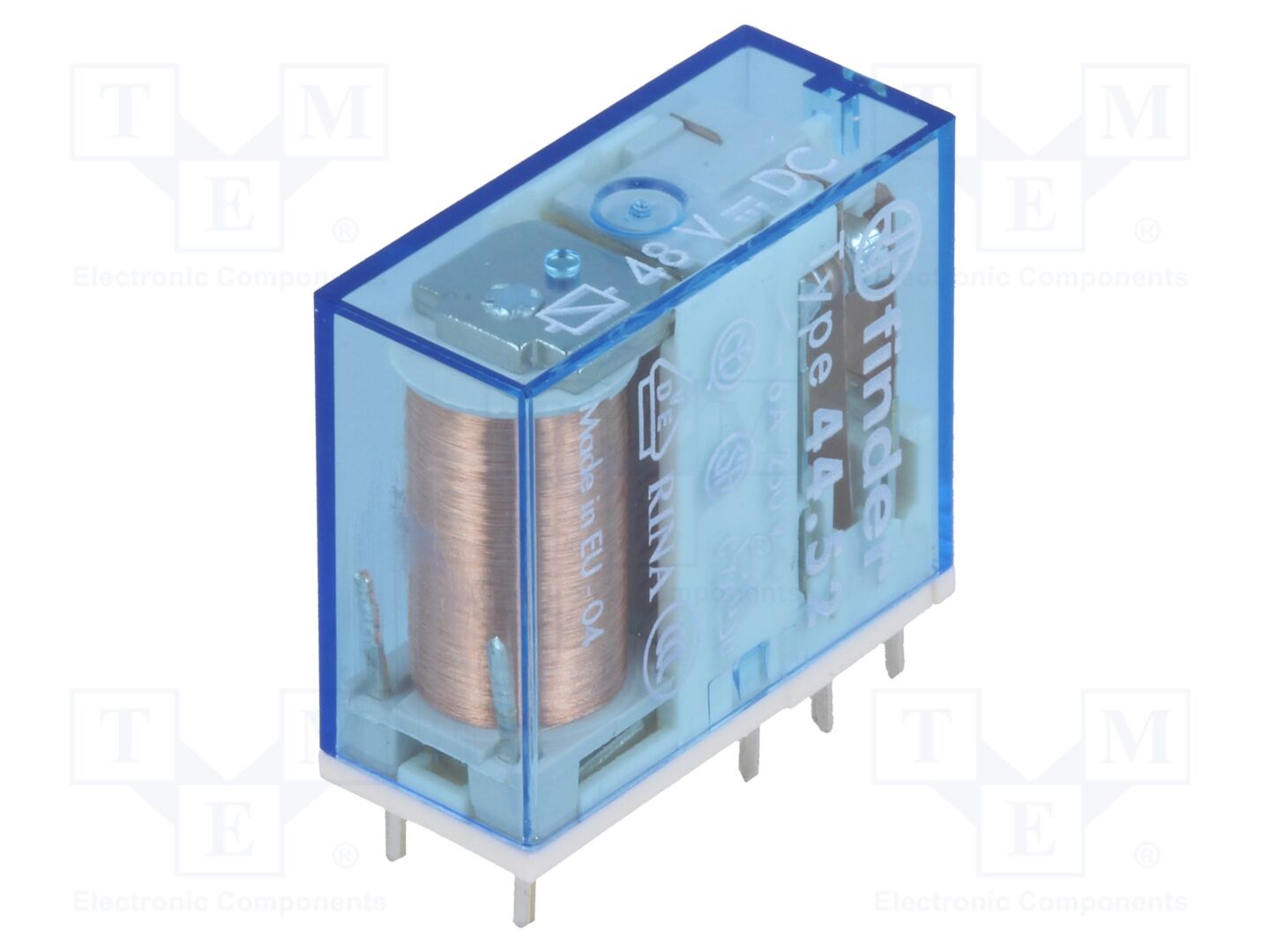 FINDER 44.52.9.048.0000 Elektromagneettinen rele 48VDC