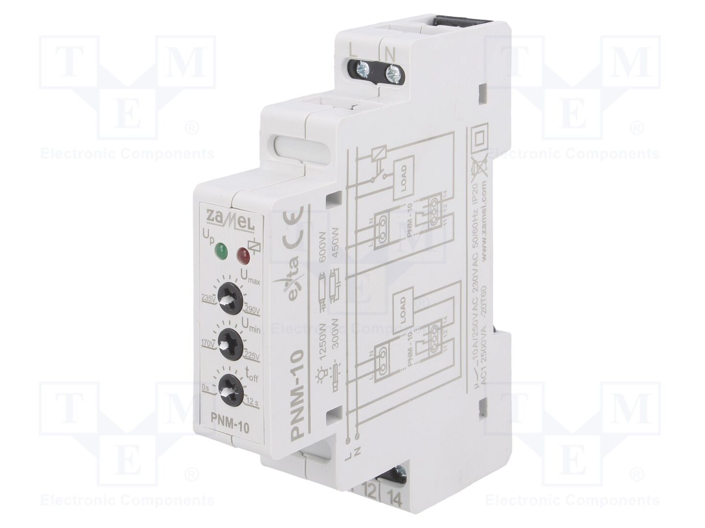 ZAMEL PNM-10 Valvontarele 230VAC
