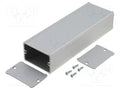 FISCHER ELEKTRONIK TUF-55-35-160-ME Kotelo paneelilla 55x160x35mm
