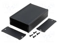 FISCHER ELEKTRONIK TUF-69-28-100-SA Kotelo paneelilla 69x100x28mm