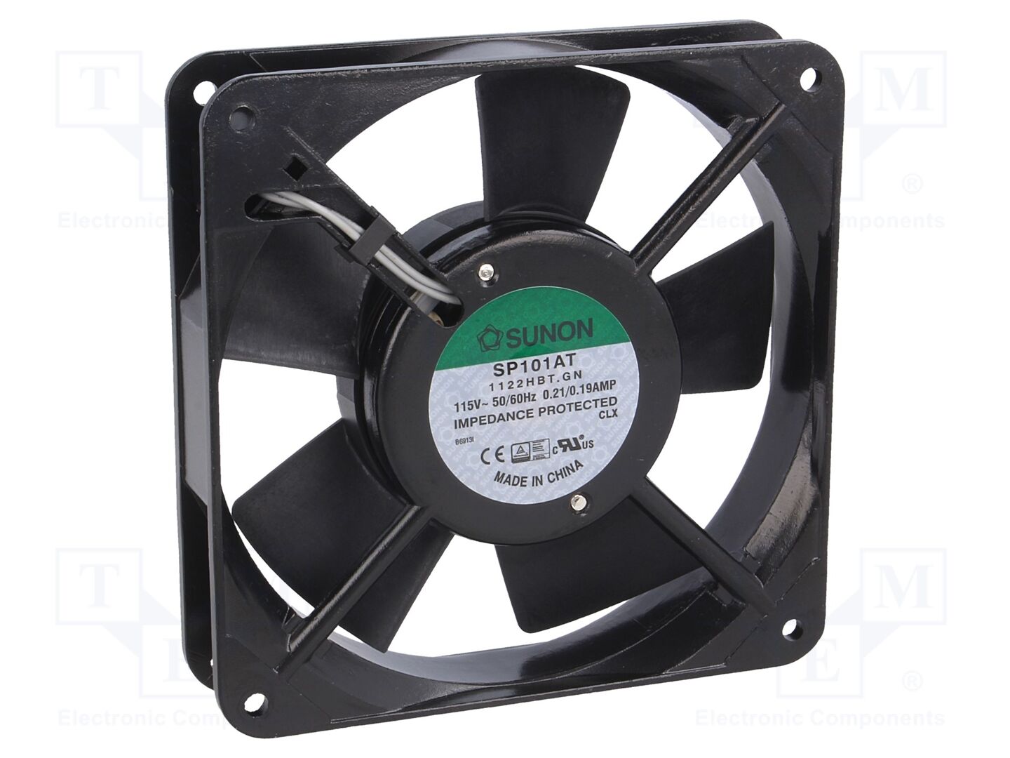 SUNON SP101AT1122HBT Aksiaalipuhallin 115VAC