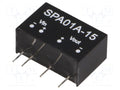 MEAN WELL SPA01A-15 DC/DC-muunnin 1W