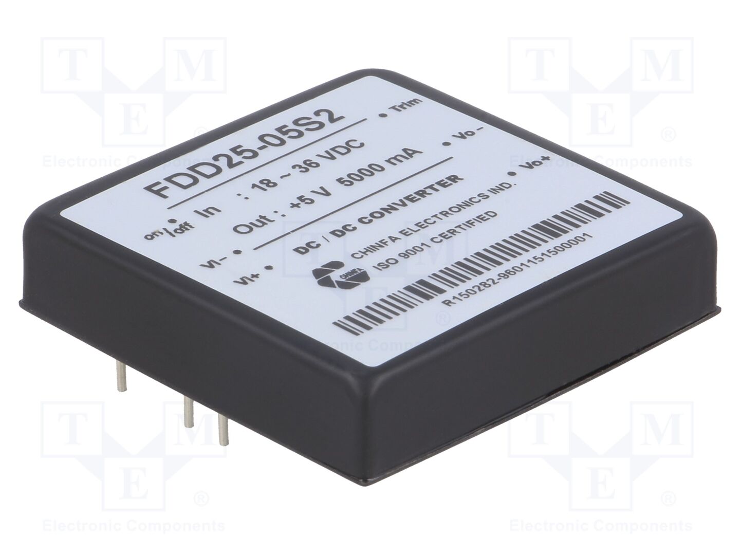 CHINFA ELECTRONICS FDD25-05S2 DC/DC-muunnin 25W